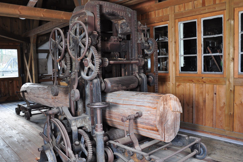 Hochgangsäge des Schüttesäge-Museums in Schiltach.